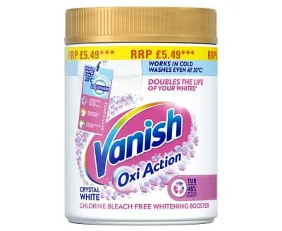 Vanish Gold White Oxi Action 6 x 470g