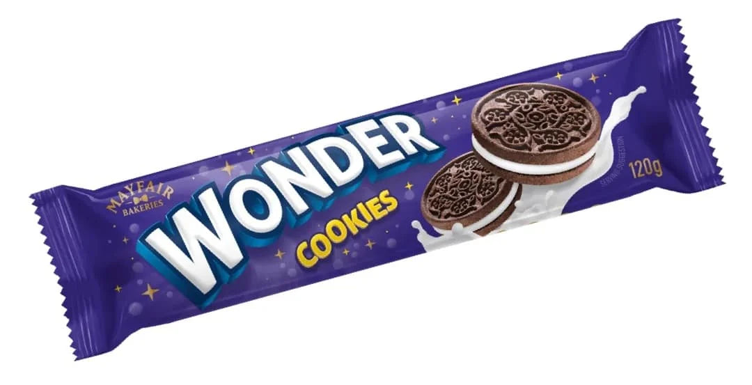 Wonder Cookies - Chocolate 20 x 120g