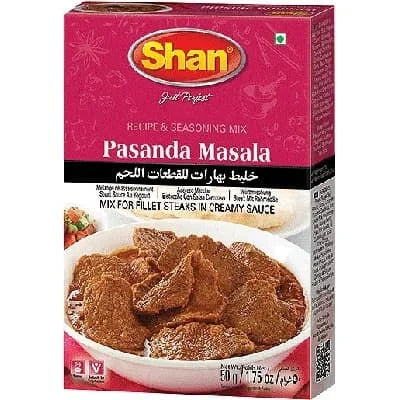 Shan Masala Mix Pasanda / Lahori Charga 12 x 50g