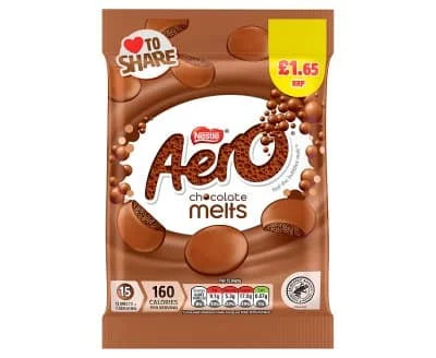 Aero Melts Milk Hanging Bags 12 x 80g