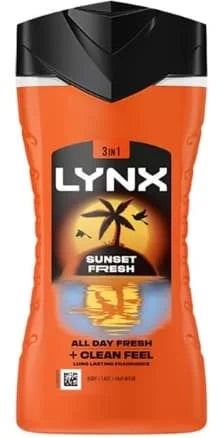 Lynx Shower Gel Sunset Fresh 6 x 225ml