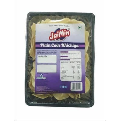 Jaimin Coin Papad - Plain 6 x 200g