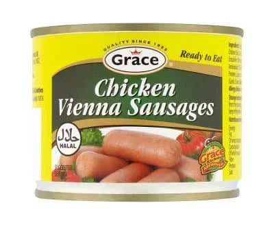 Grace Halal Chicken Vienna Sausages 12 x 200g