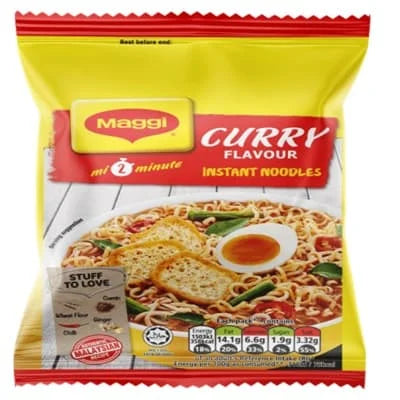 Maggi 2 Minute Noodles - Curry MP 6 x 5x79g