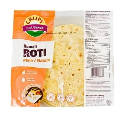 Crispy Rumali Roti (10's) 600g