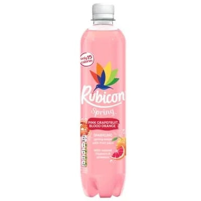 Rubicon Spring Pink Grapefruit Orange 12 x 500ml