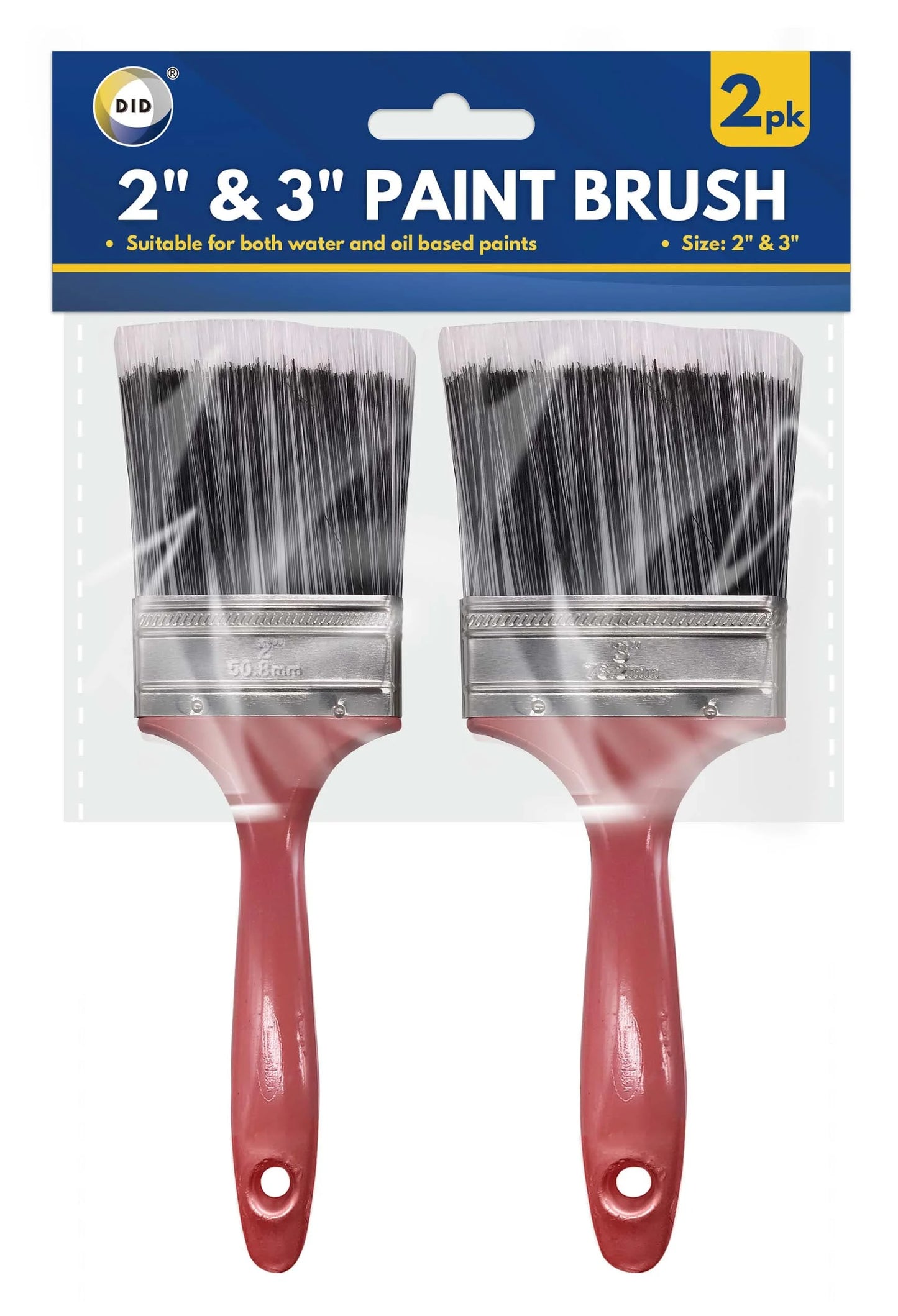 DID 2" & 3" Paint Brush 2pk