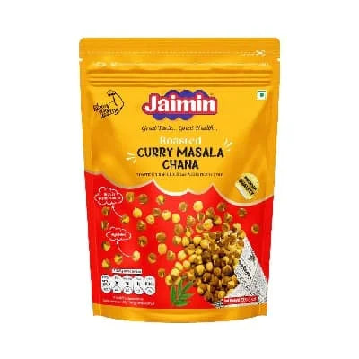 Jaimin Roasted Chana - Curry Masala 6 x 200g