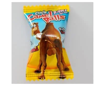 Fini Camels Ball Bubblegum Displayp 200s