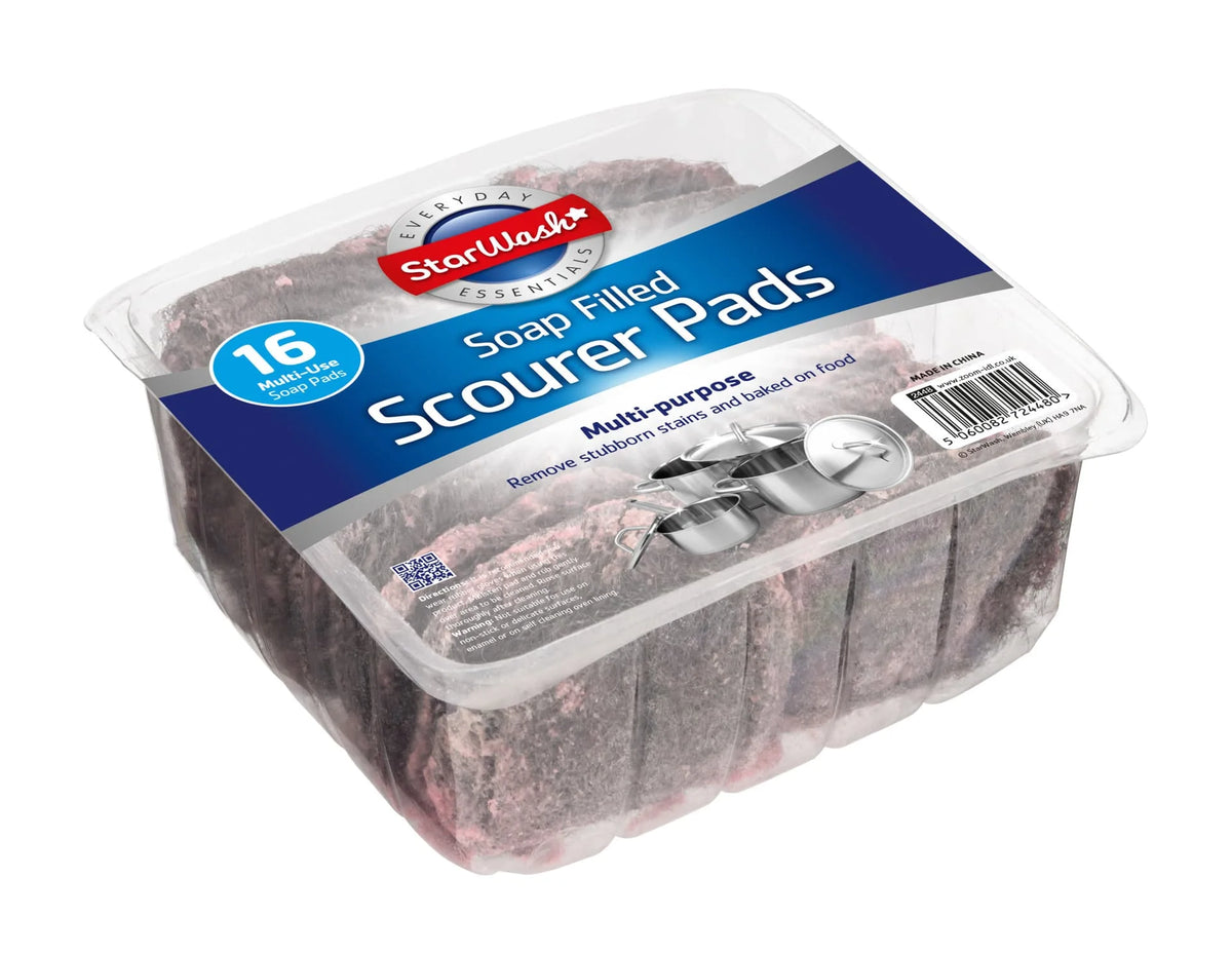 Soap Filled Scouring Pads 16s 16s