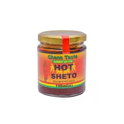 Ghana Taste Shito Hot 12 x 190ml