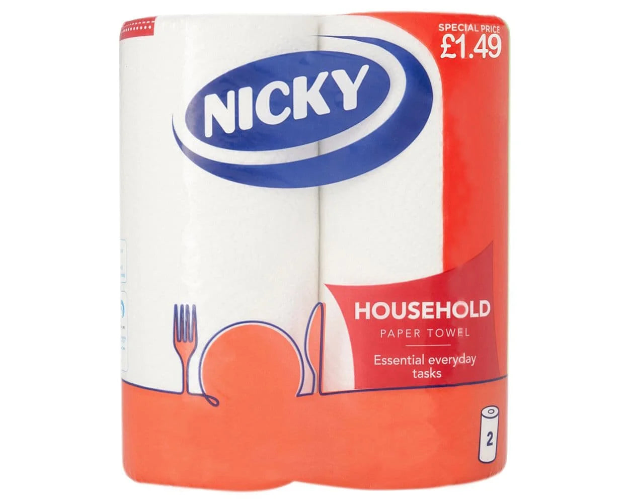 Nicky Household Kitchen Towels 10 x 2s