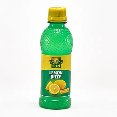 Tropical Sun Lemon Juice 12 x 350ml