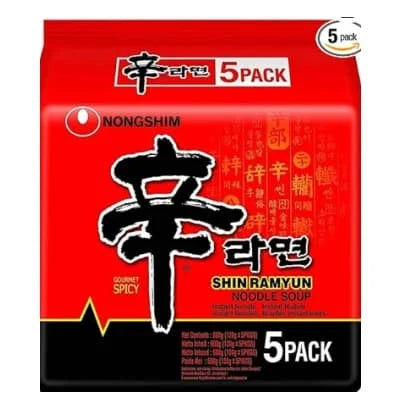 Nongshim Shin Ramyun Noodles 5s 600g