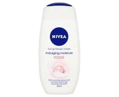 Nivea Shower Rose & Almond Oil 6 x 250ml