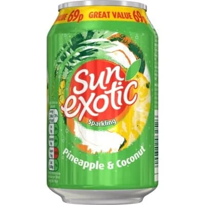 Sun Exotic Pineapple & Coconutp 24 x 330ml