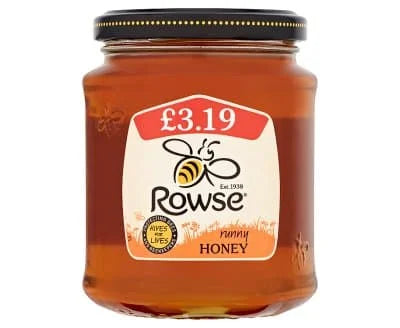 Rowse Clear Honey Jar 6 x 340g