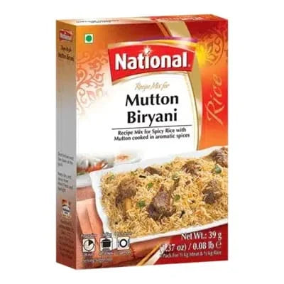 National Mutton Biryani 6 x 39g