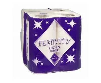 Festivity Kitchen Towels 6 x 4s
