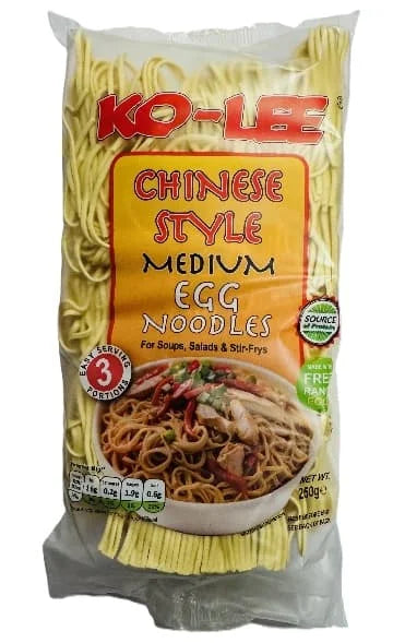 Ko-Lee Chienese Style Medium Egg Noodles 12 x 250g