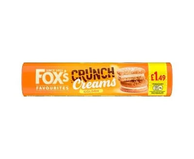 Foxs Crunch Creams Golden 12 x 200g
