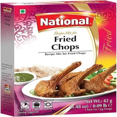 National Fried Chops 6 x 42g