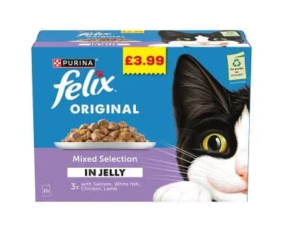 Felix Original Mixed Selection in Jelly 4 x 12x85g