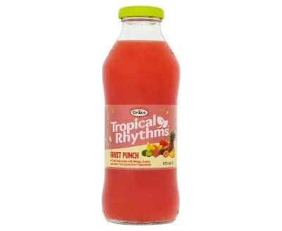 Tropical Rhythms Fruit Punch 12 x 475ml