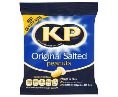 KP Original Salted Peanuts (21/18 Pubcard) 21 x 50g