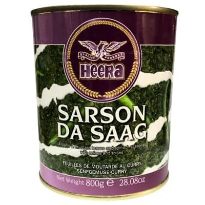 Heera Canned Sarson Ka Saag 12 x 800g