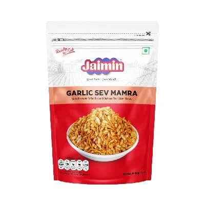 Jaimin Garlic Sev Mamra 6 x 200g