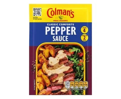 Colmans Sachets - Pepper 10 x 40g