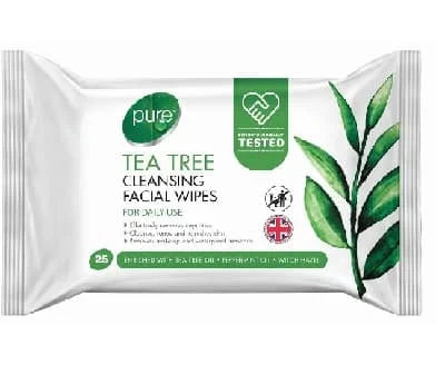 Pure Tea Tree Wipes 25s 12s