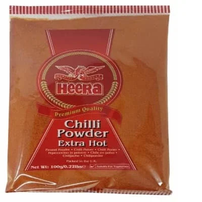 Heera Chilli Powder Ex Hot 20 x 100g