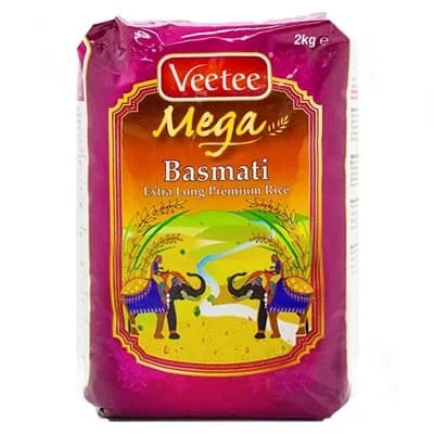 Veetee Mega Extra Long Rice 6 x 2kg
