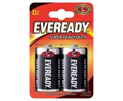 Eveready Super HD Batteries - D2 12 x 2s