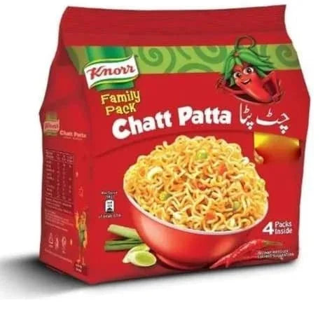 Knorr Instant Noodles 4pk - Chattpatta 18 x 200g