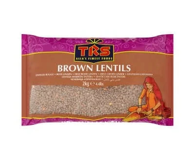 TRS Lentils Brown Whole (Masoor) 6 x 2kg