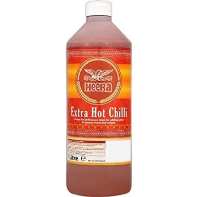 Heera Extra Hot Chilli Sauce 1ltrs