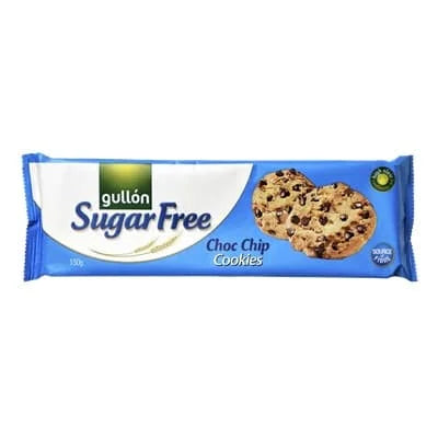 Gullon Sugar Free Choco Chip Cookies 12 x 125g