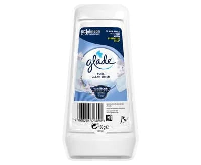 Glade Solid Gel Clean Linen 8 x 150g