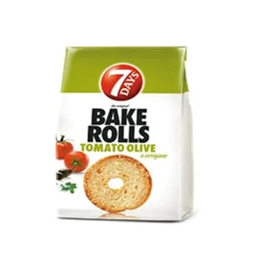 7 Days Bake Rolls Tomato & Olive 80g