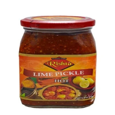Rishta Lime Pickle Hot 6 x 400g