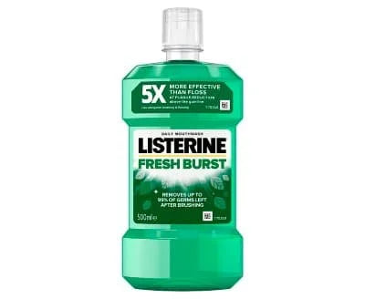 Listerine Mouthwash Freshburst 6 x 500ml