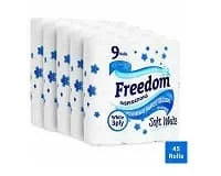 Freedom Toilet Rolls White 5 x 9s
