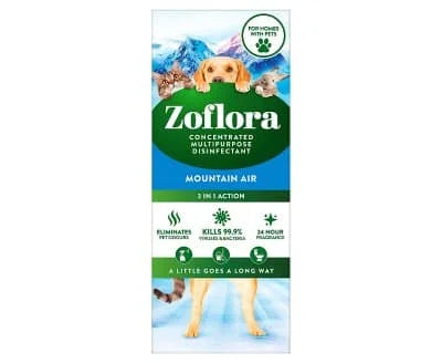 Zoflora Disinfectant - Fresh Mountain Air 12 x 500ml