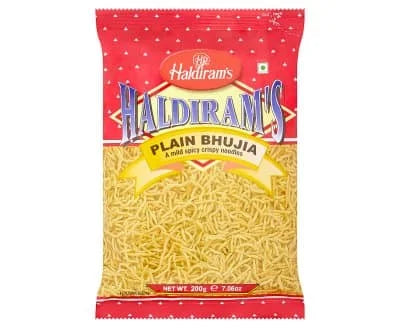 Haldirams Namkeen Plain Bhujia 10 x 200g