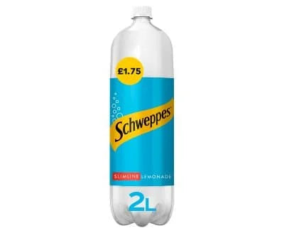 Schweppes Slim Line Lemonade 6 x 2ltr