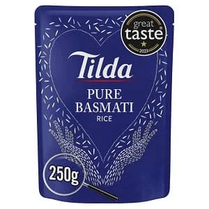 Tilda RTE Pure Basmati Rice 6 x 250g