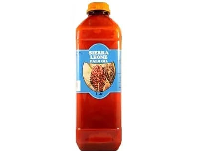 Sierra Leone Palm Oil 3 x 1ltr